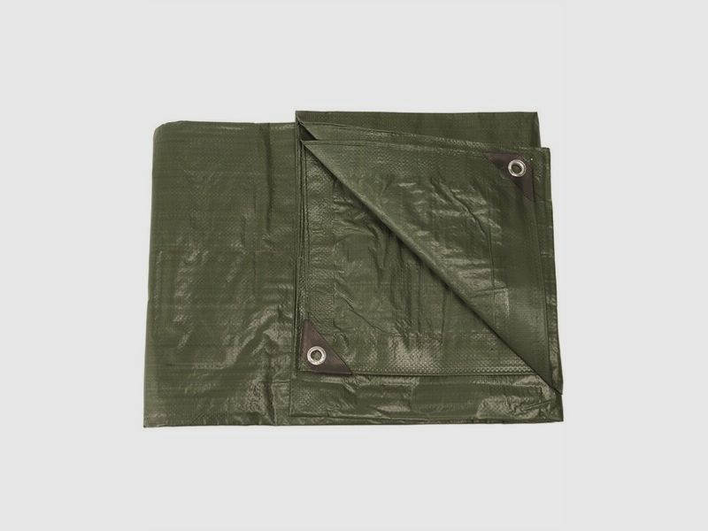 Abdeckplane OLIV 3 x 2m – für Sichtschutz Tarnung Regenschutz