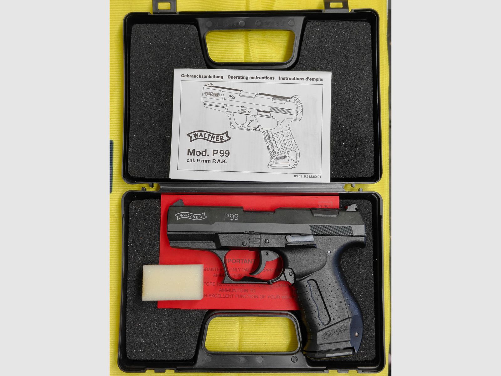 Walther P99 Schreckschusspistole 9 mm P.A.K., Bild 3 von 5