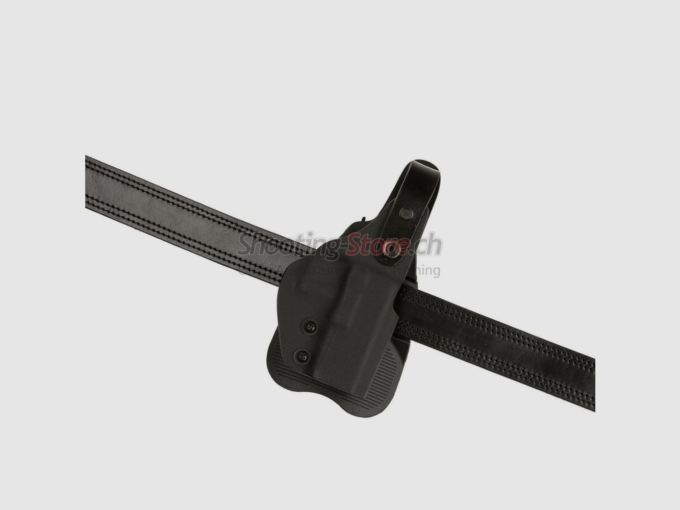 Frontline Thumb-Break Kydex Holster für Glock 19 Paddle Black