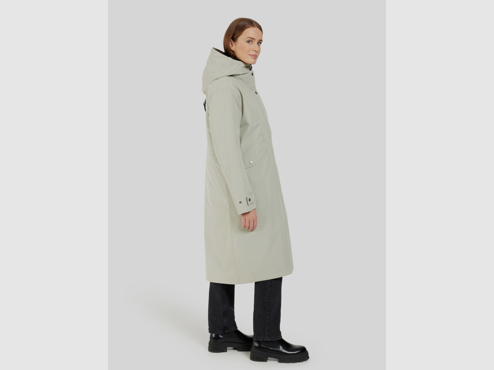DIDRIKSON Mia Parka Long Foglia appassita