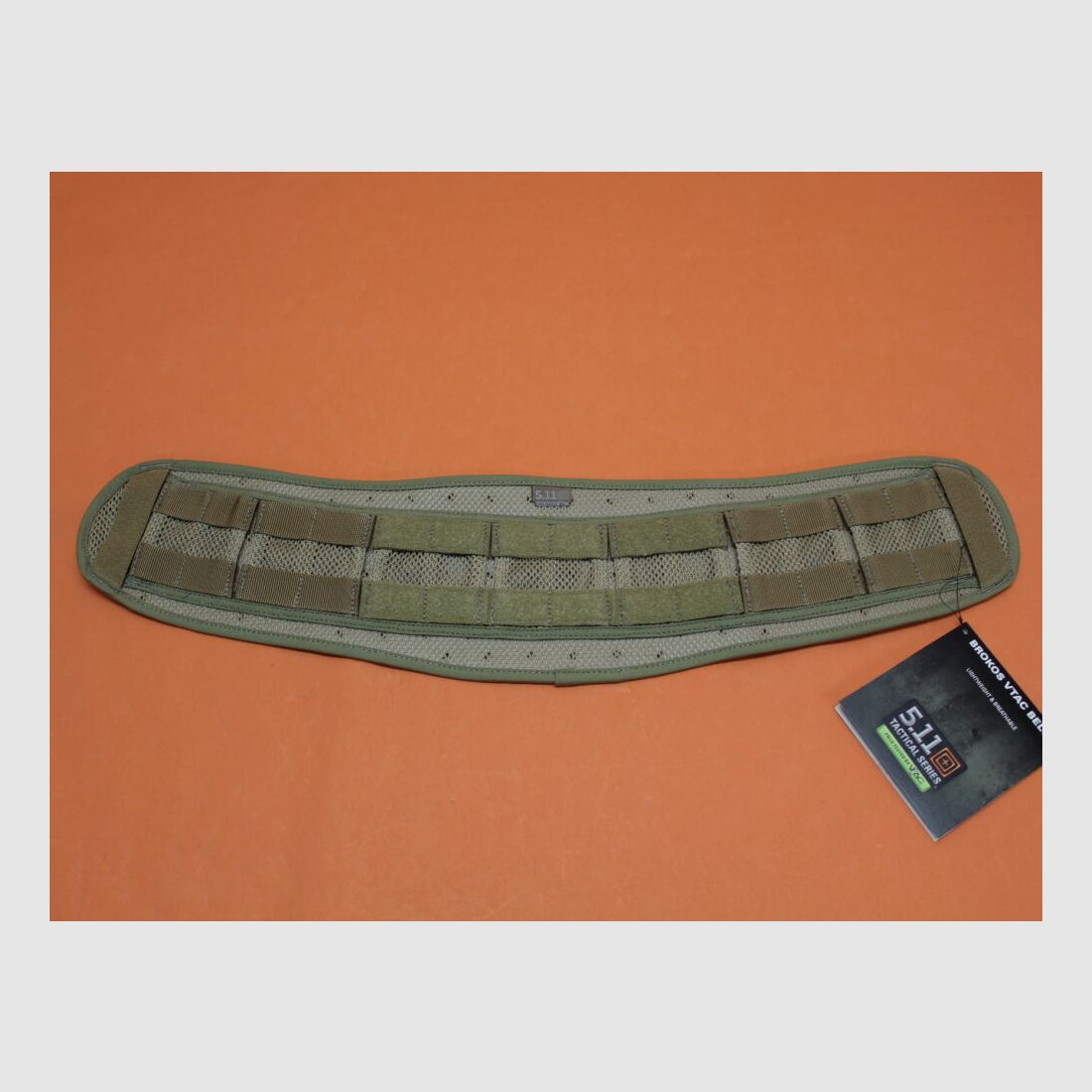 5.11 5.11 VTAC Brokos Belt (58642) 328 Sandstone Größe S-M Gürtel zum Anbringen von Holstern, Taschen etc