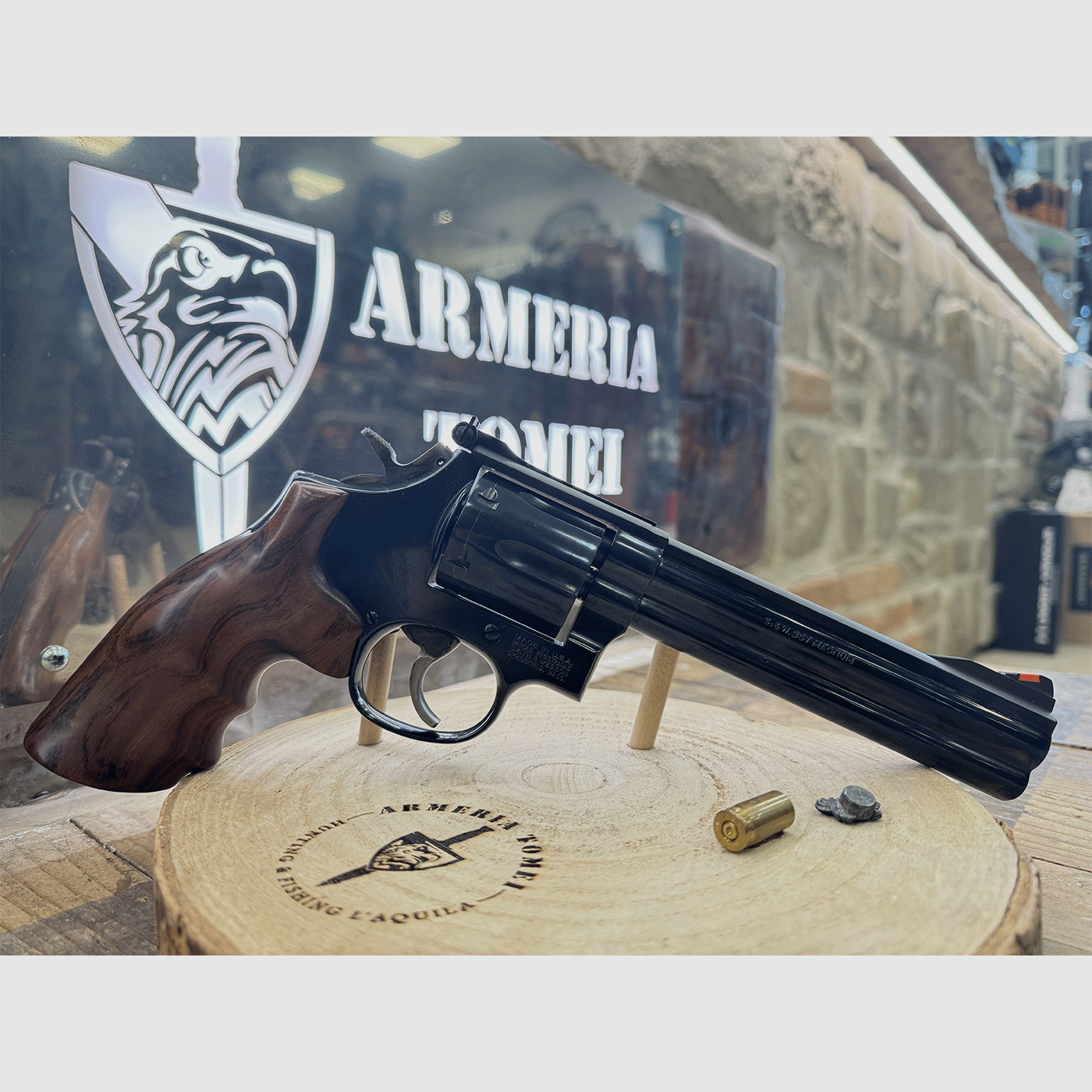 GEBRUIKT – REVOLVER – SMITH & WESSON MOD. 586 6" kal. 357 Mag., afbeelding 4 van 7