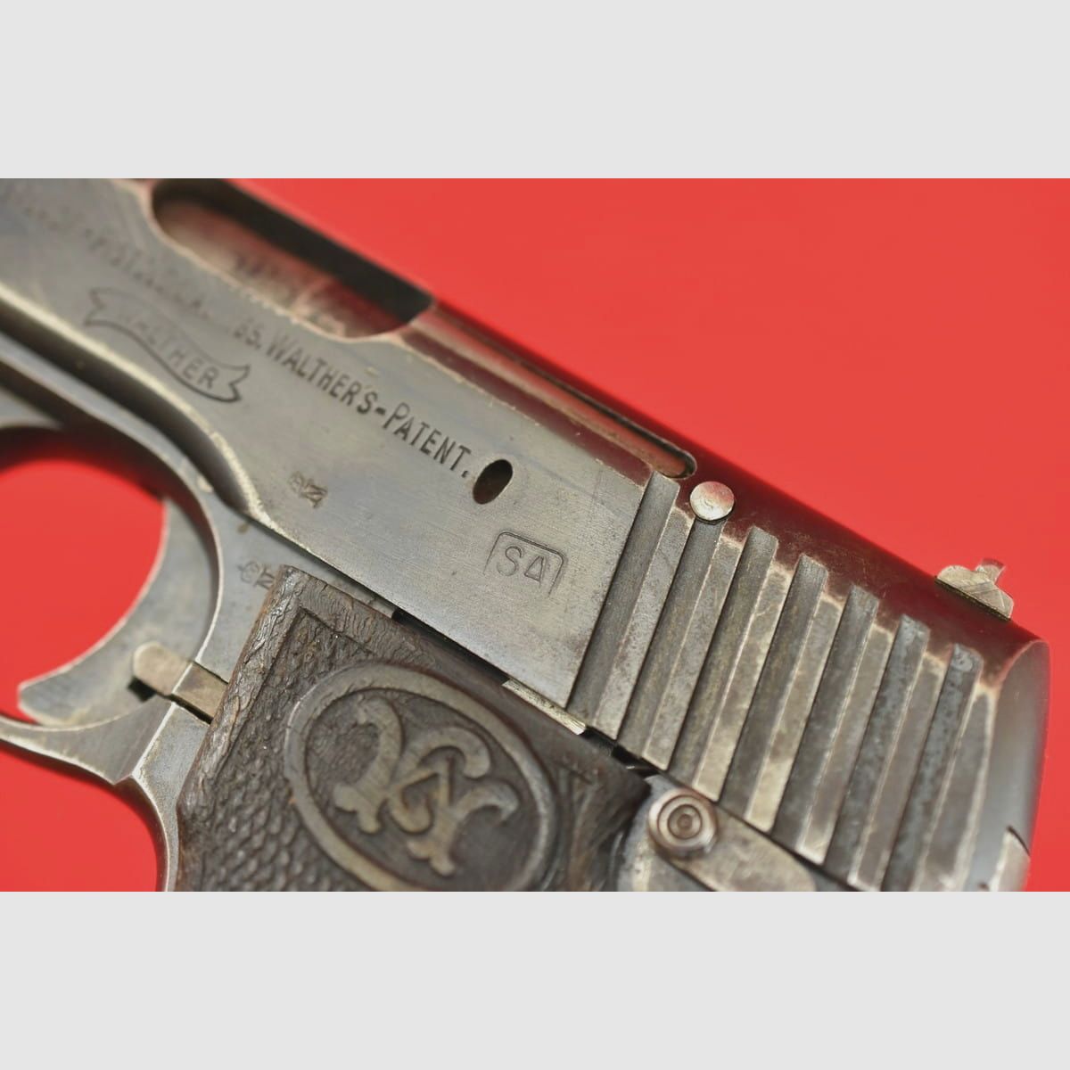 #5226 WALTHER PISTOLE MODELL 4, Kal. 7,65, Bild 14 von 17