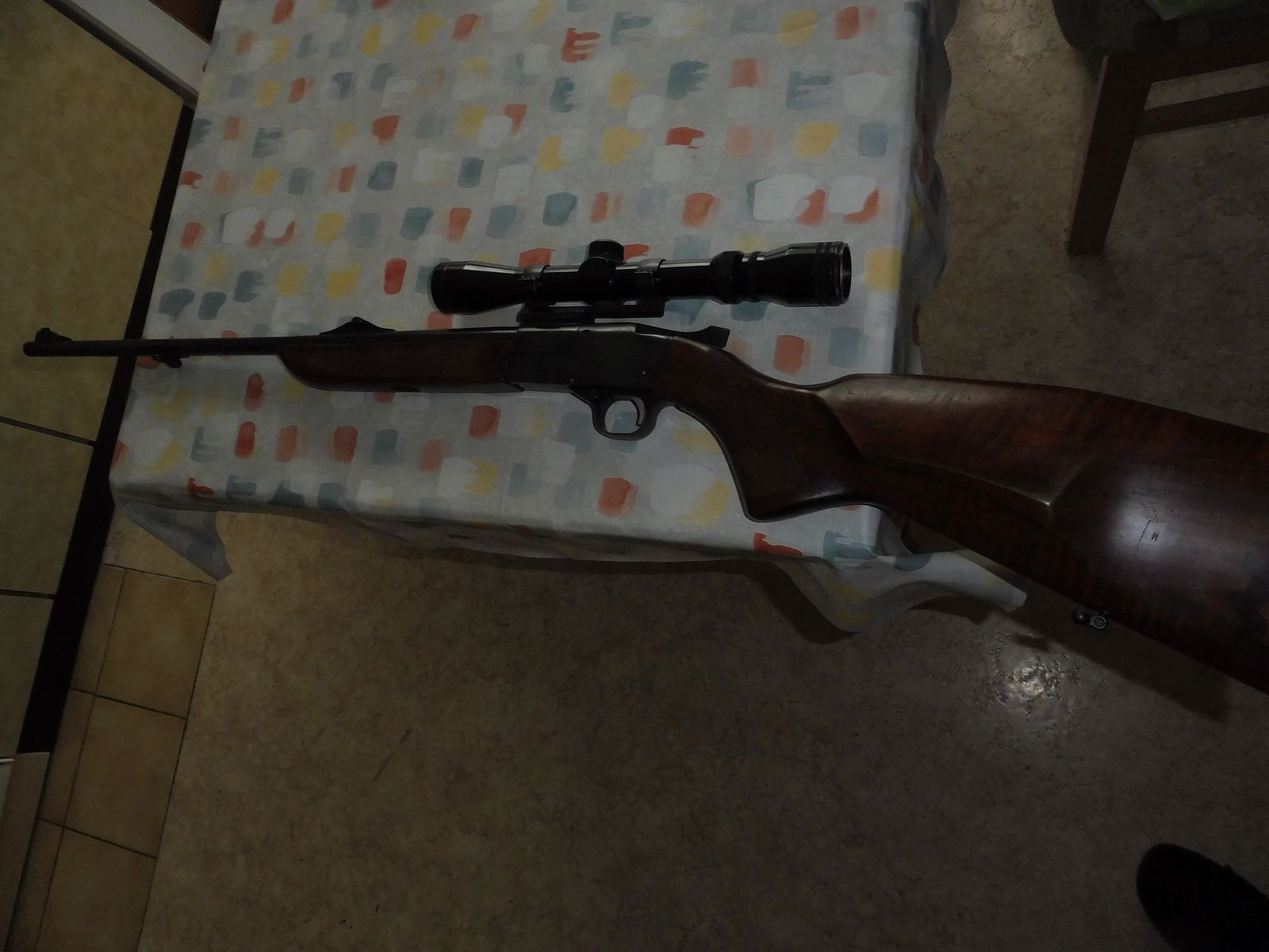 Break-action rifle ZBK Brünner Luxus Kal.222 Rem