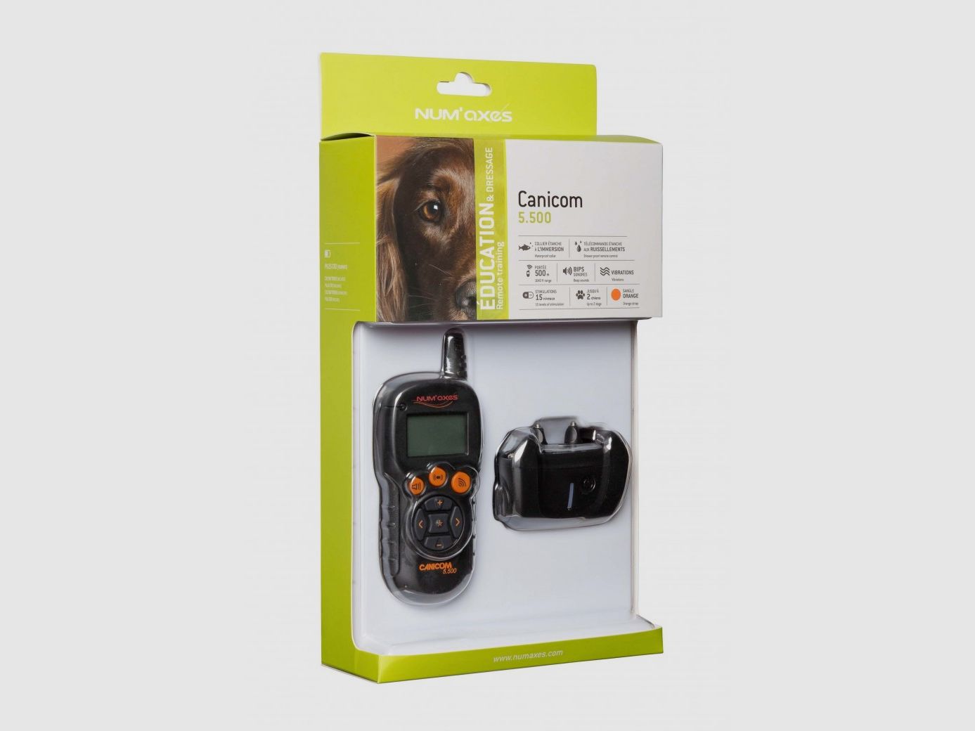 Kit Halsband zur Erziehung Num'axe Canicom 5.500 - 500m, Bild 4 von 4