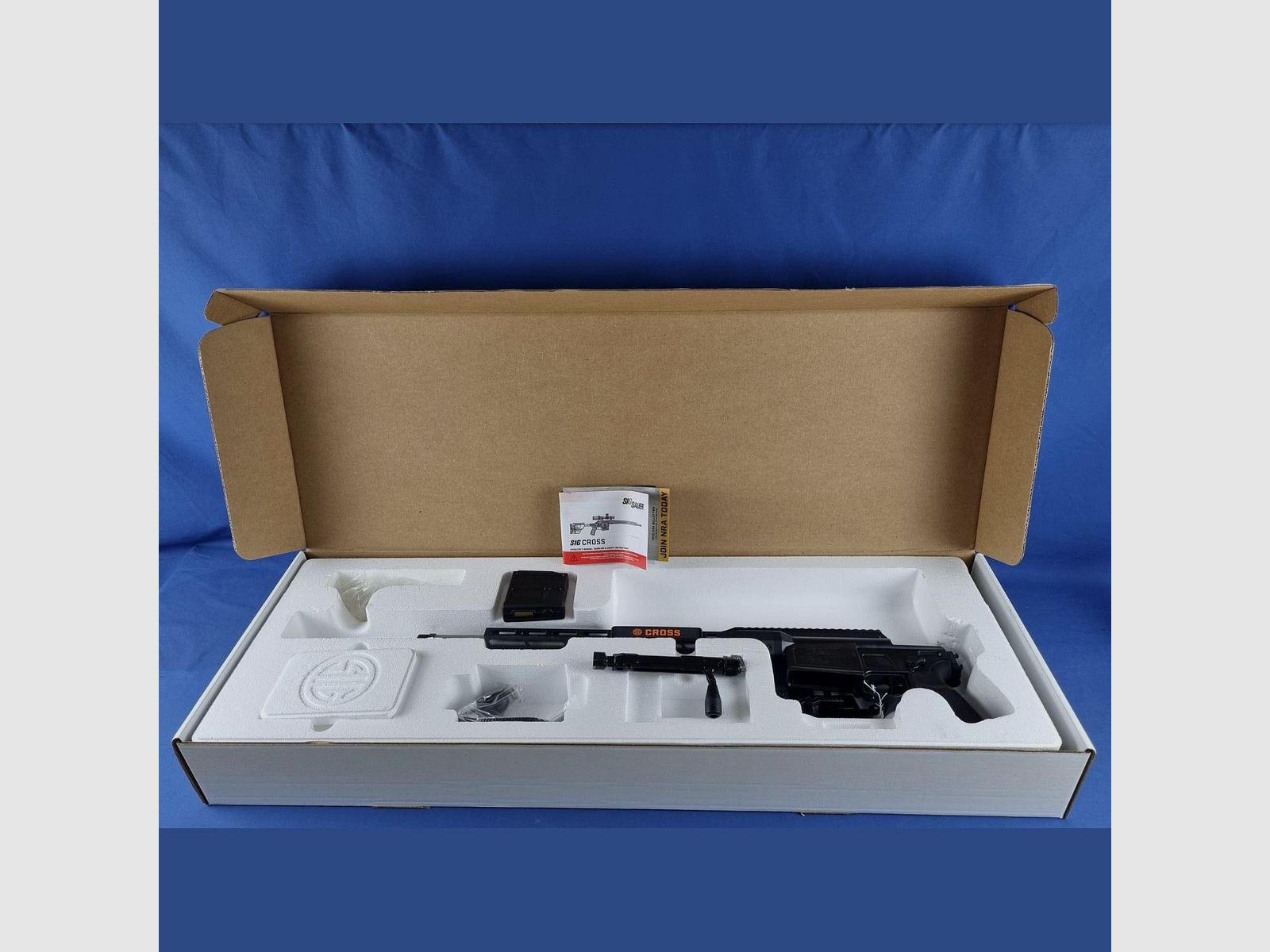 Sig Sauer Cross Rifle 18″ Black avec filetage de bouche 5/8″ 24 UNEF cal: 6,5 Creedmoor, image 3 sur 3