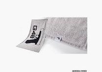 GLOCK – TOALLA G48 70X140 GRIS/NEGRO -XX1850
