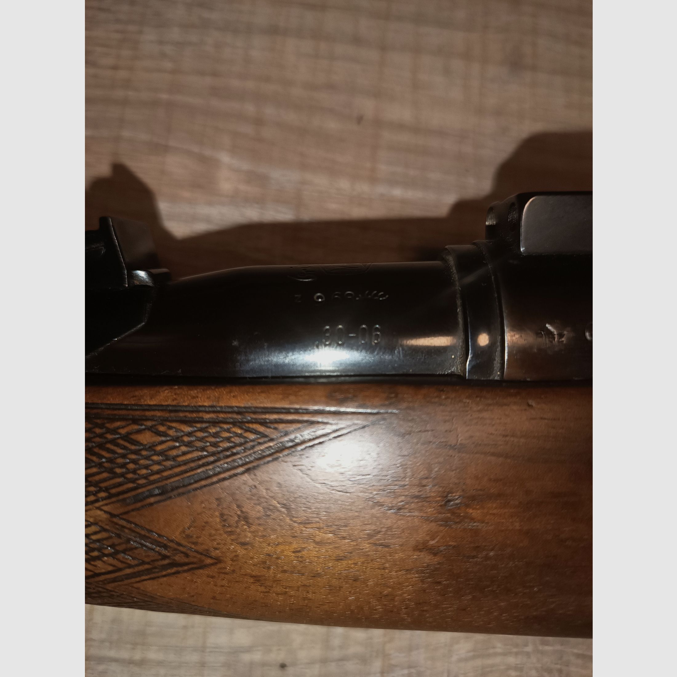 Mauser Modell 66, Baujahr 1968, .30-06 – Zeiss Diavari VM 2,5–10x50 T* auf Schwenkmontage