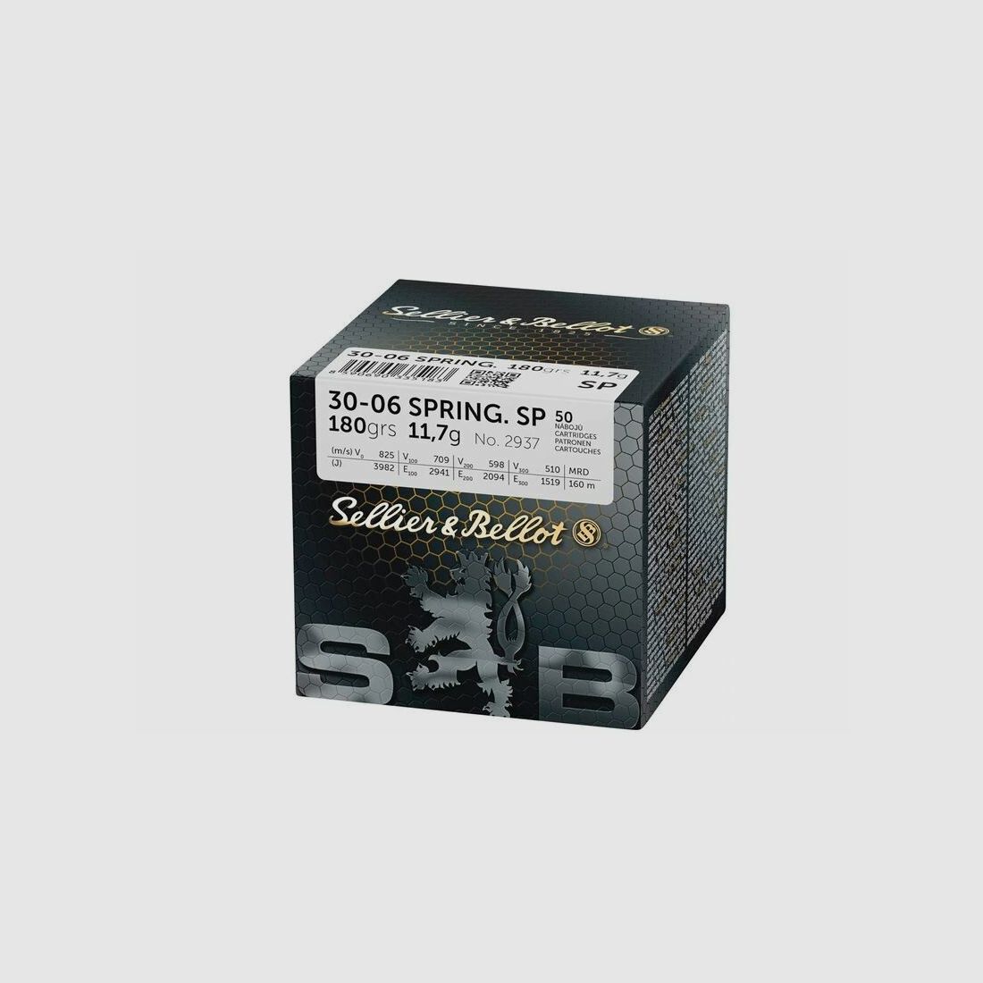S&B 30-06 Sprg. SP Teilmantel Softpoint Jagd Training Sport