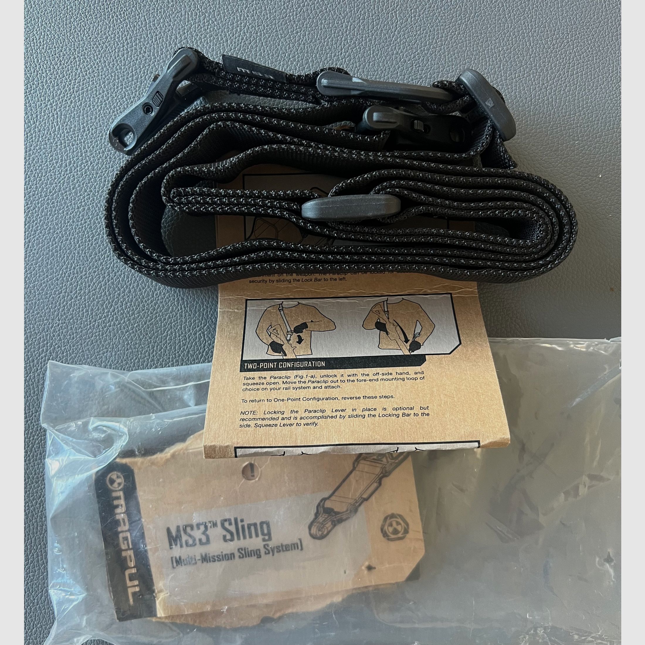 Magpul MS3 Sling – Schwarz – Unbenutzt – Neuwertig