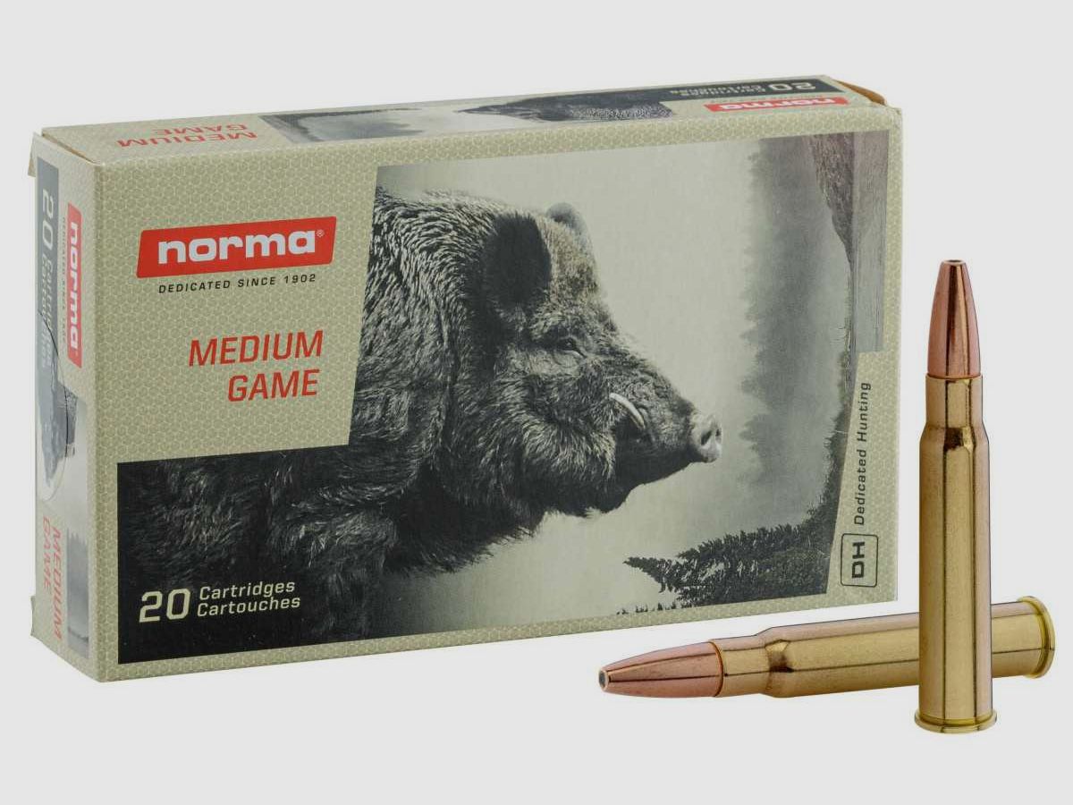 Norma 8x57 JRS Vulkan 196 grains / 12,7 g - 8x57 JRS Vulkan 196 gr / 12,7 g, Bild 1 von 8