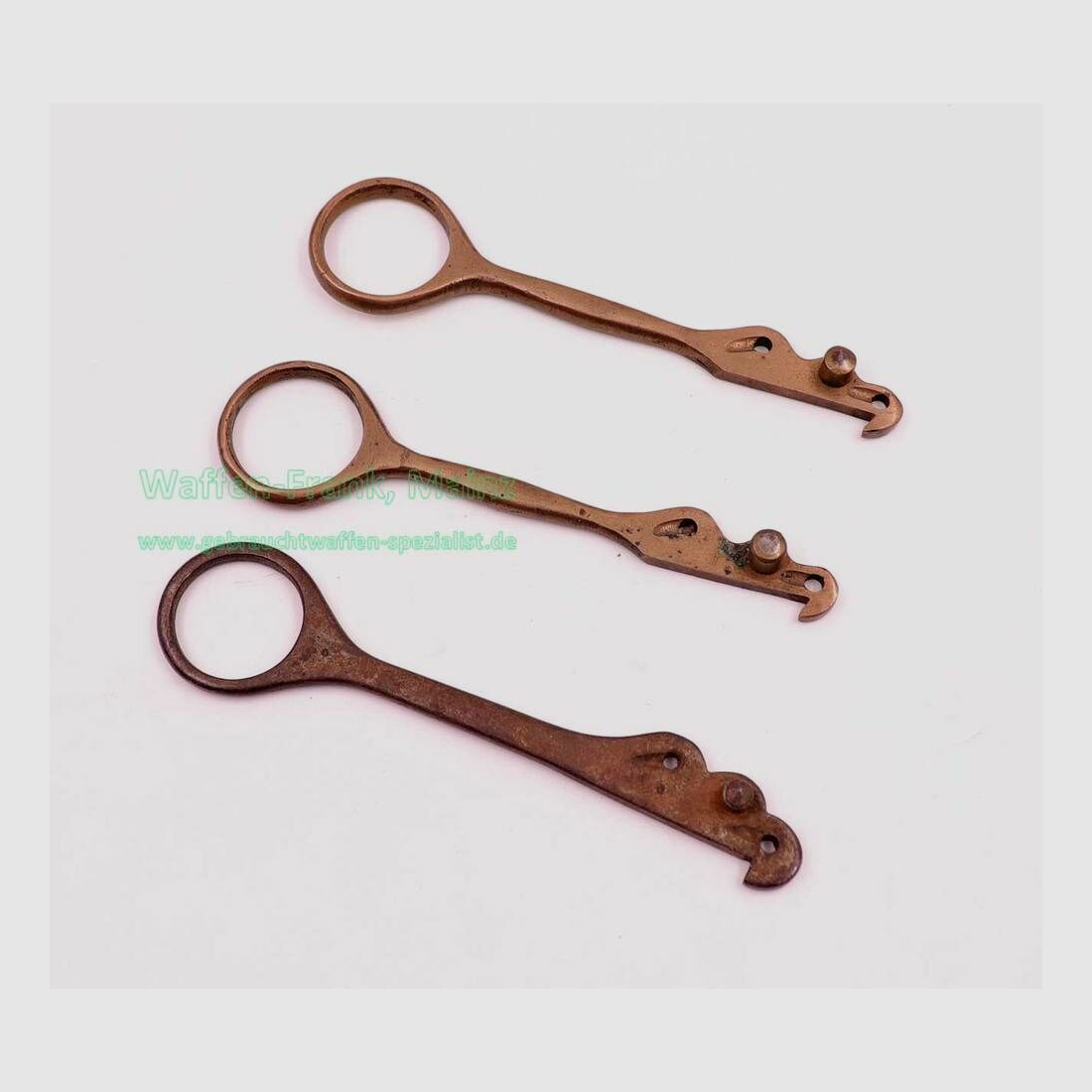 Extractores de Casquillos Alemanes Diversos para Cartuchos de Escopeta de Latón