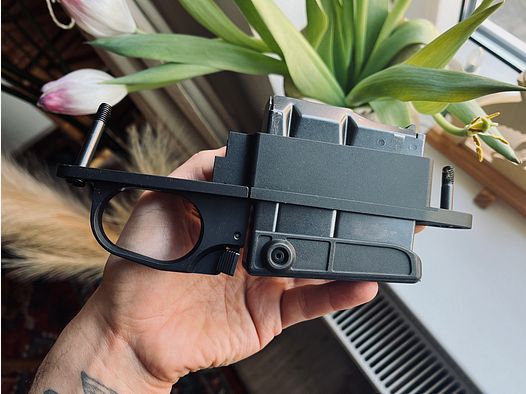 Tikka T3x CTR magazine replacement magazine (.308 Winchester / 6.5 Creedmoor) and original magazine well Mag System