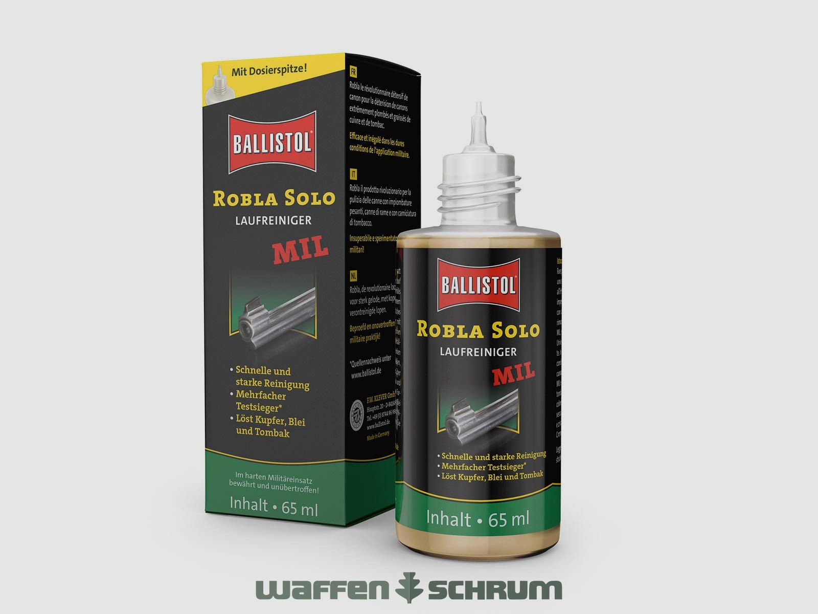 Ballistol Laufreiniger Robla Solo MIL 65ml