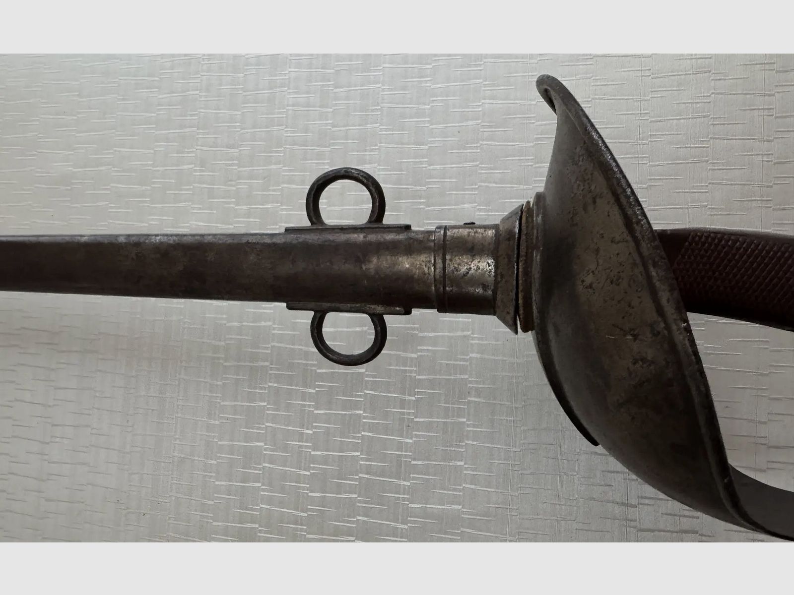 Originaler Deutscher Marine-Entersäbel – Kaiserliche Marine ca. 1895–1915 – mit originaler Metallscheide