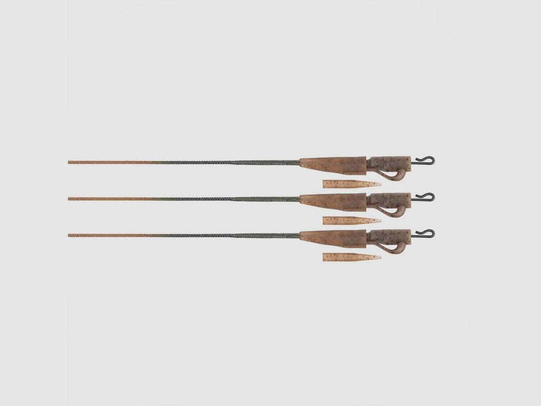 FOX – EDGES CAMO | LEADCORE LEAD CLIP LEADERS 50LB (3PZ)