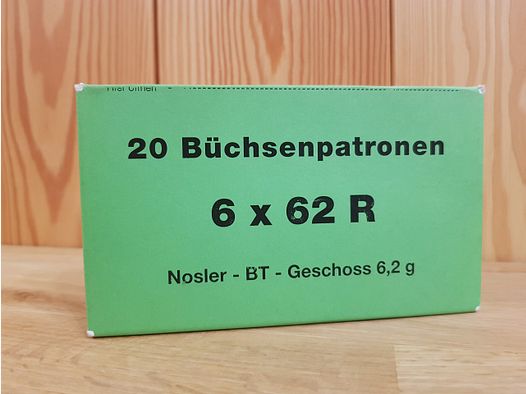 WAFFEN-DORFNER-WIEN MUNICIÓN CAL. 6X62R FRERES NUSLER BT 96 GR
