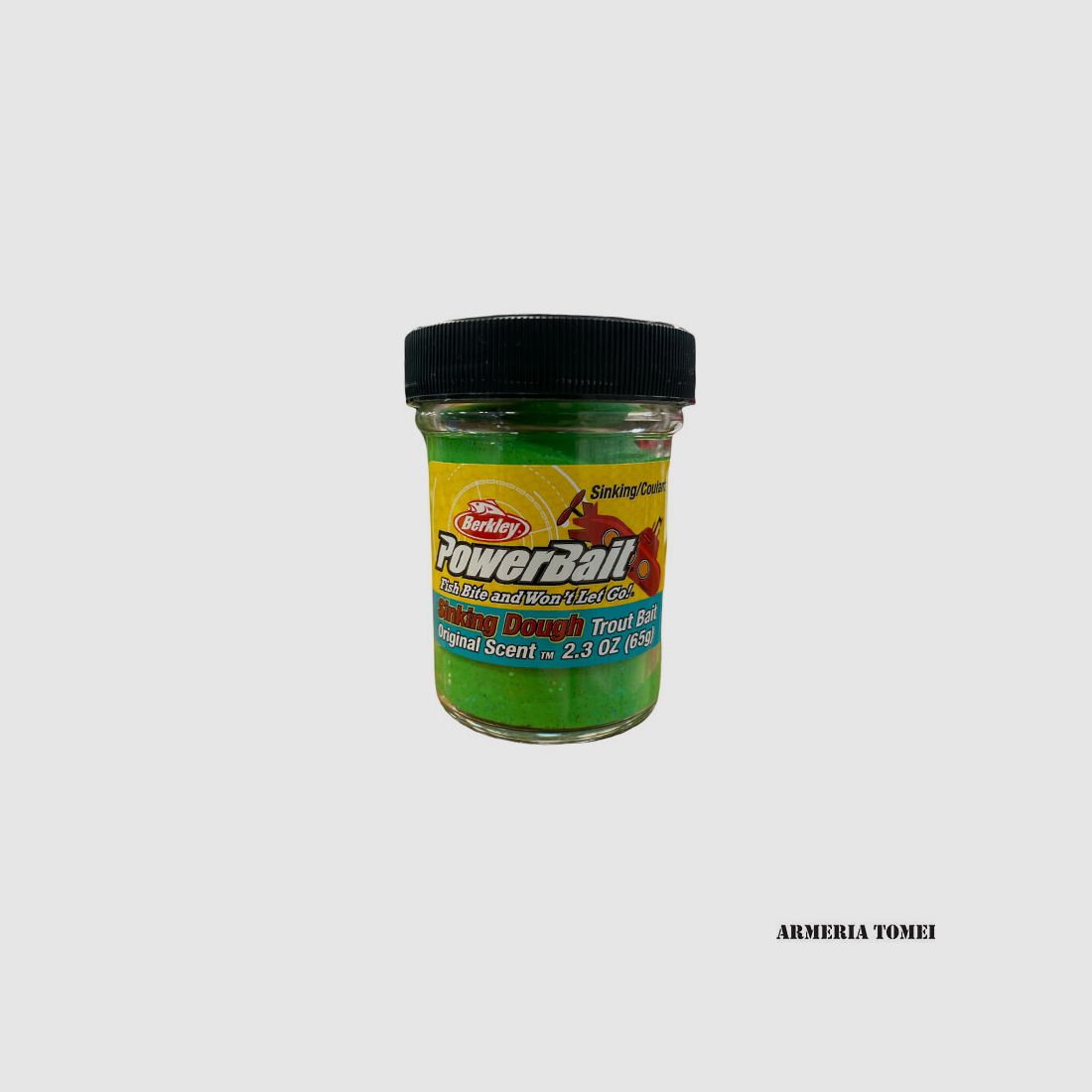 BERKLEY – POWERBAIT SINKING/COULANT ORIGINAL SCENT Snk Sprg Lime Grn 2.3oz 65g, imagen 1 de 2