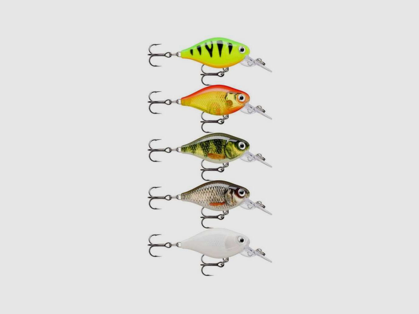 Kunstköder Dur Rapala X-Light Crank Mid Runner 03 Fire Tiger