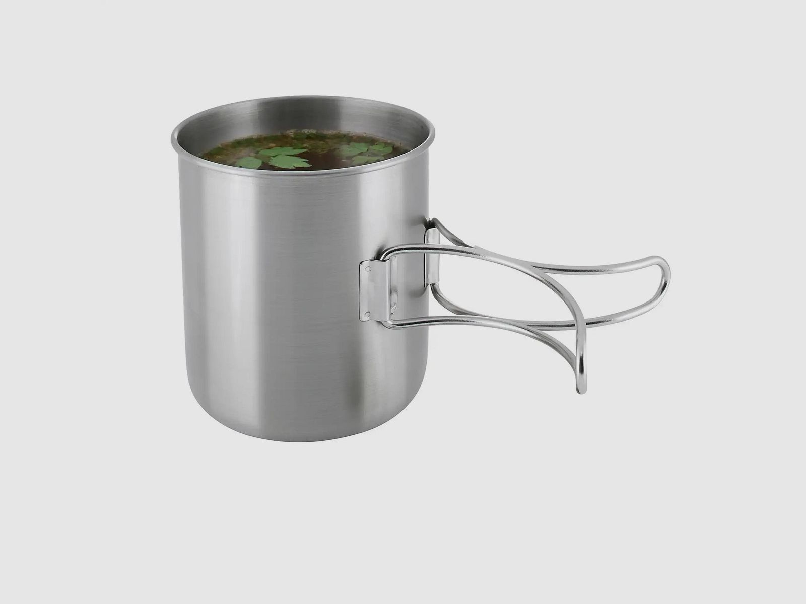 Tatonka Mug in Acciaio Inossidabile Mug con Manico 600