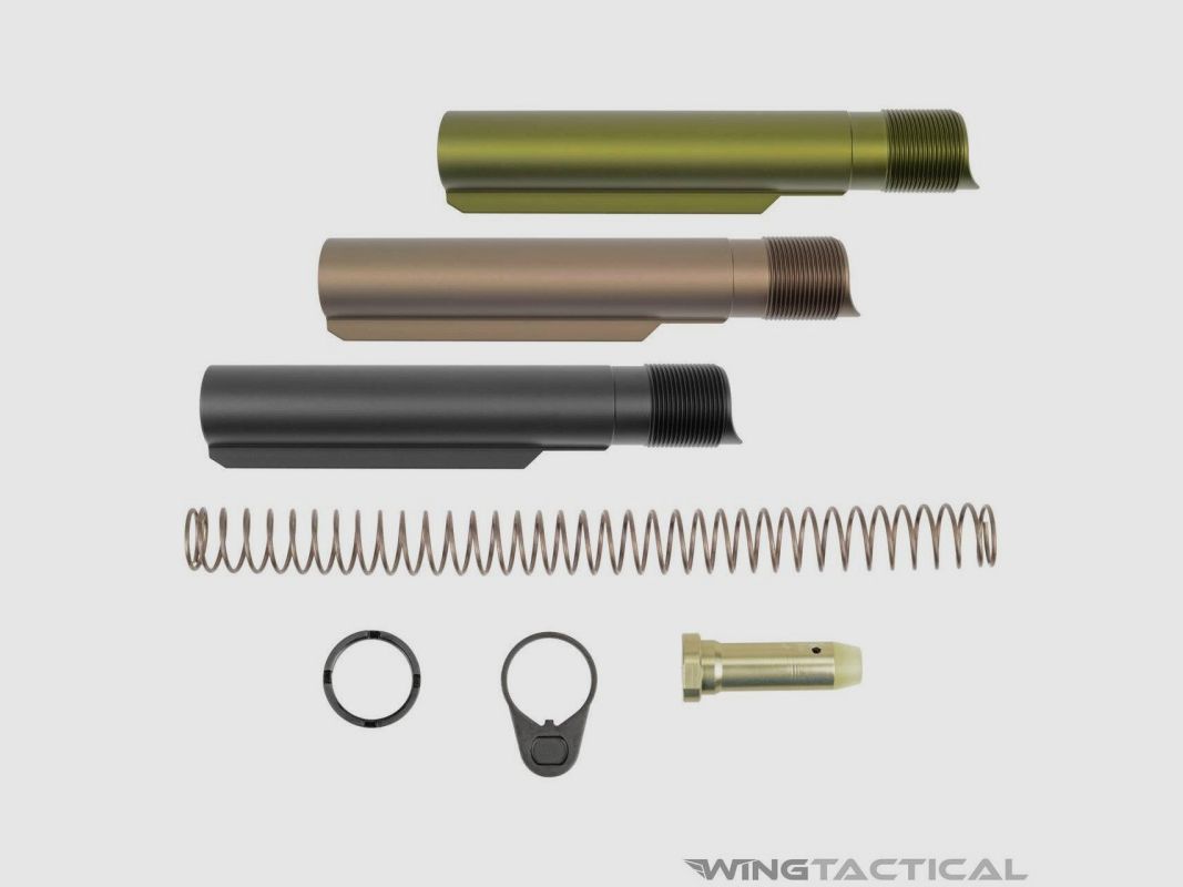 Aero Precision AR10 Gewehr Ersatzpuffer .308 Röhrenbaugruppe - Schwarz