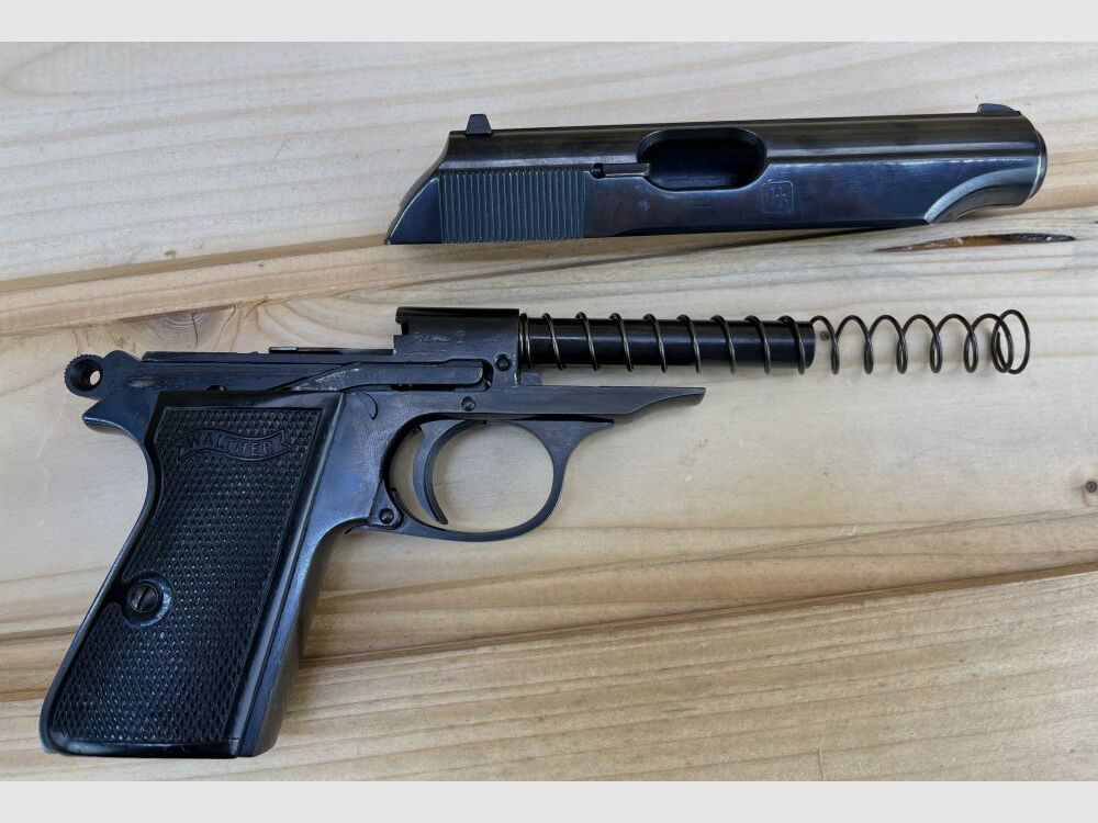 Carl Walther Modell PP Kal.: 7,65 Browning --> sehr guter Zustand 7,65mmBrowning