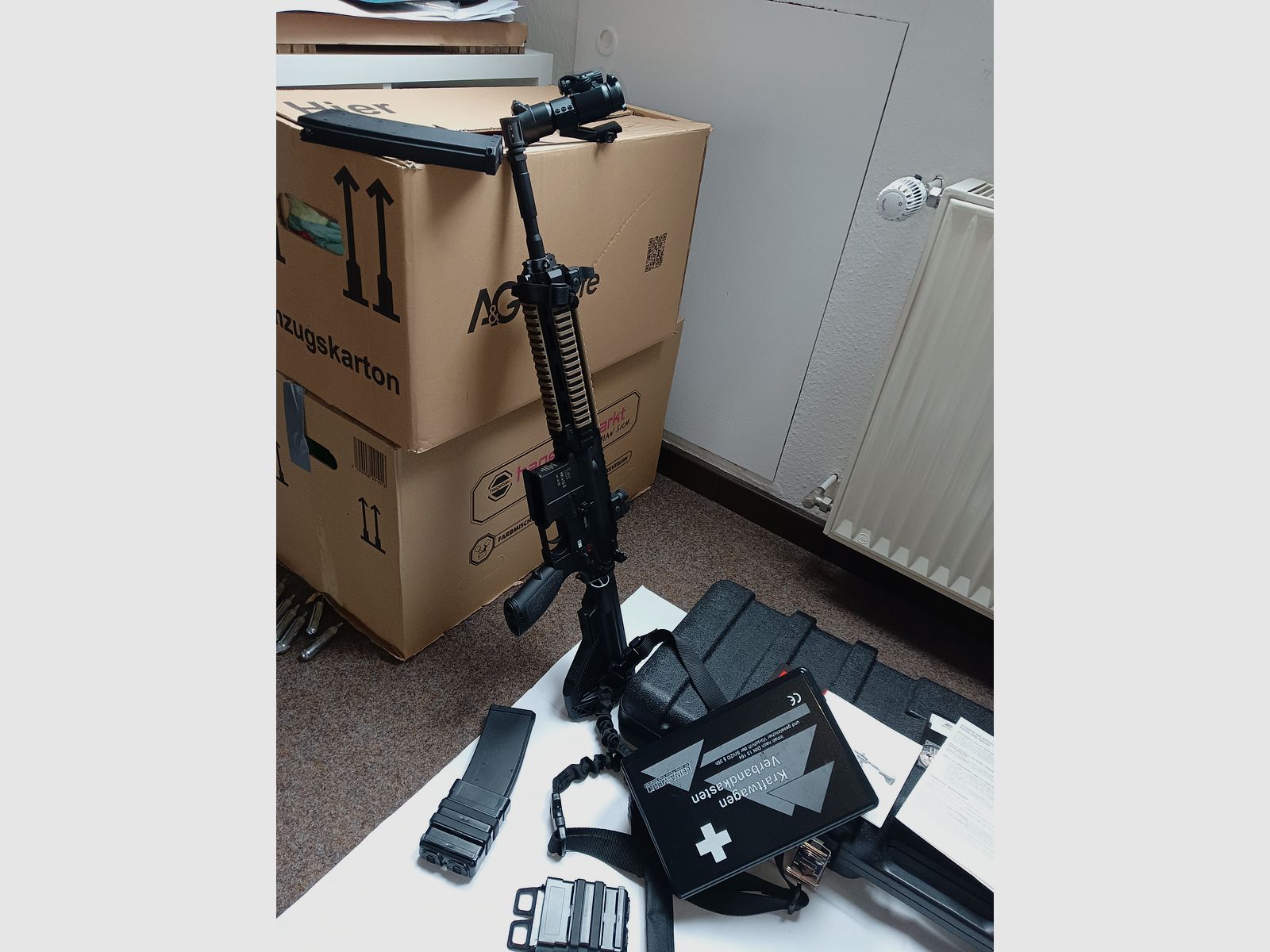 Umarex T4E HK416 cal.43  Sammlung Auflösung TPM1 Glock 17
