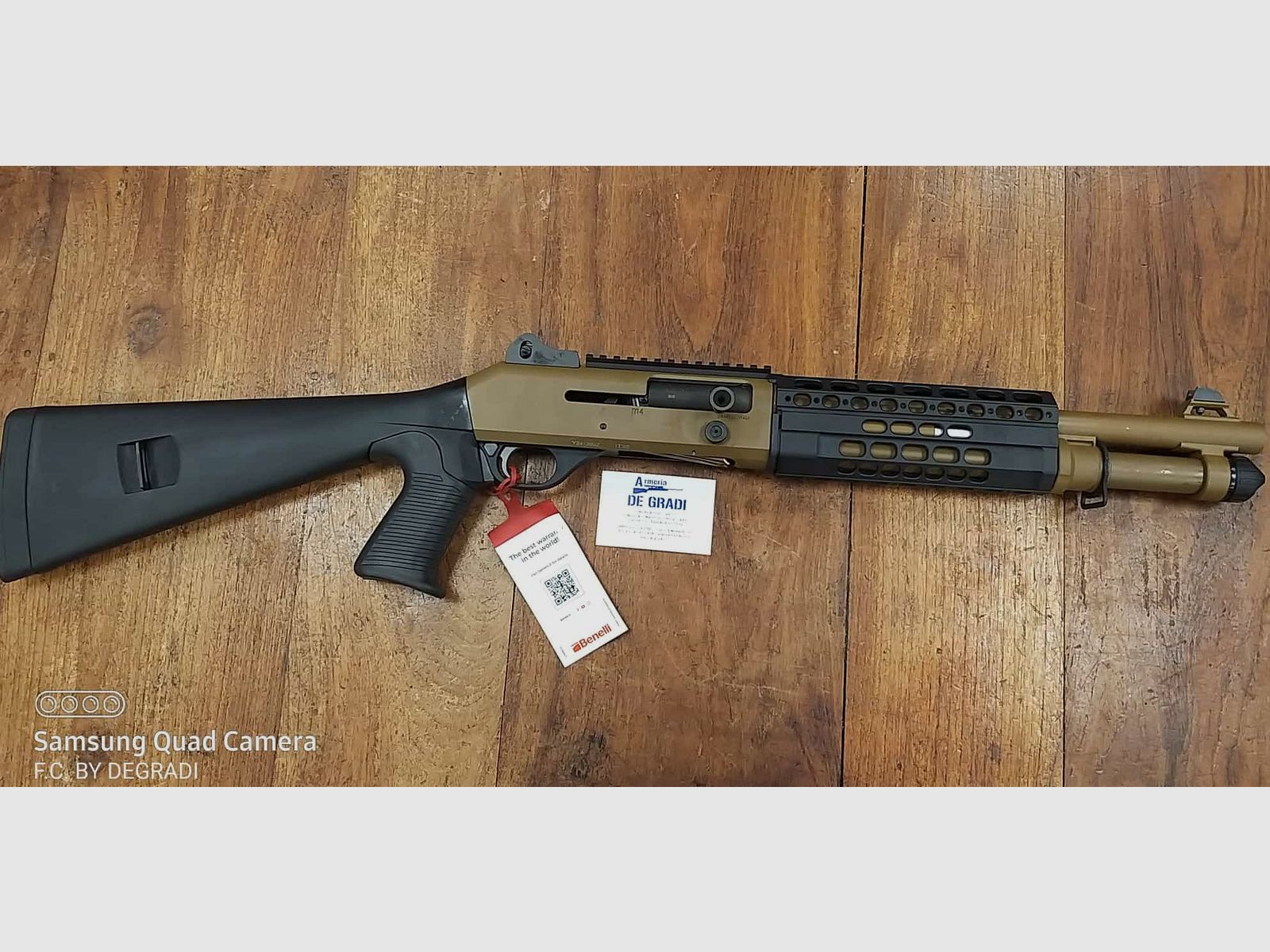 BENELLI M4 T- PRO BROWN 12 GA, image 7 of 9