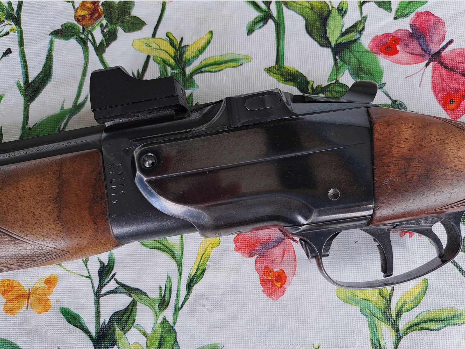 Brünner (CZ) ZH 104 Poldi Acero Especial con visor de punto rojo Docter