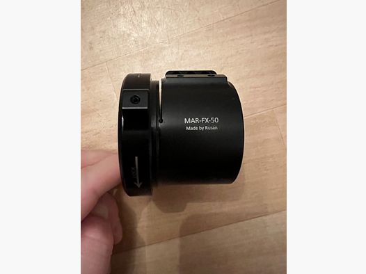 RUSAN Modularadapter MAR-FX / Klemmadapter voor montage van een voorzetapparaat