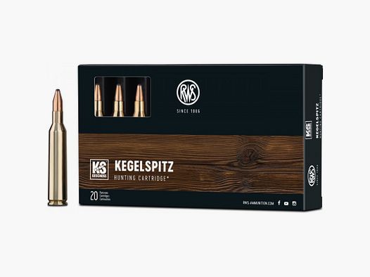 Balles RWS - 7 x 65 R KS - 8.0g/123gr