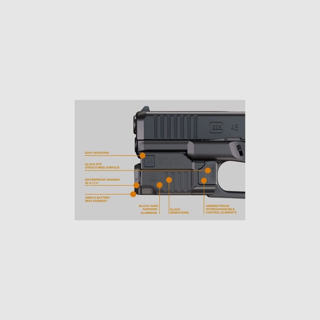 GLOCK GTL II Led Light Module, Bild 2 von 4