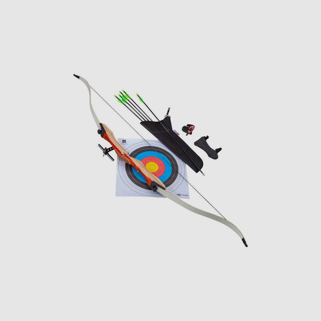 Sportbogen-Set Damen Rechtshänder 66*, 24lbs