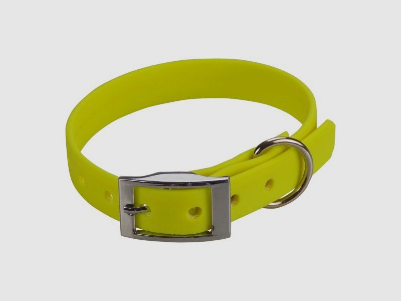 Schnellverschluss-Halsband Bio Gelb
