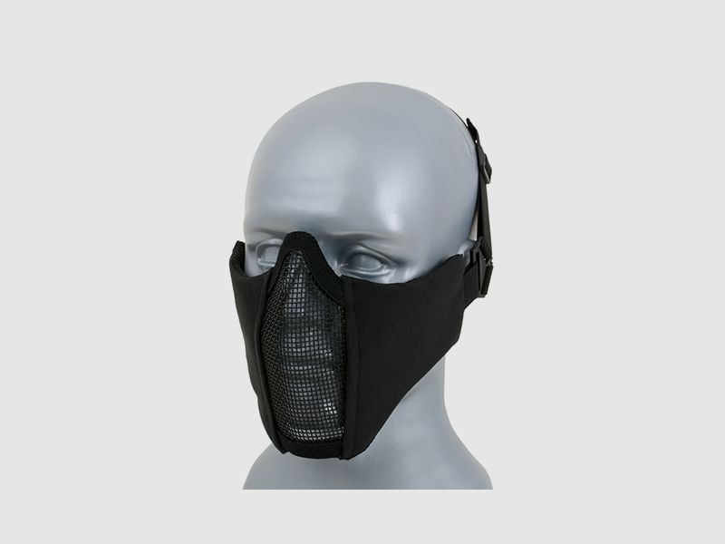 Half Face Protective MESH Mask 2.0 - Black [CS]