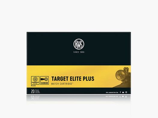 RWS Target Elite Plus 250grs 20pcs .338LapMag