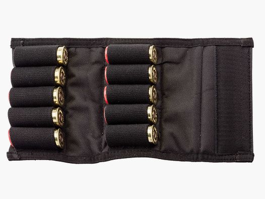 Funda de nylon negra para 10 cartuchos