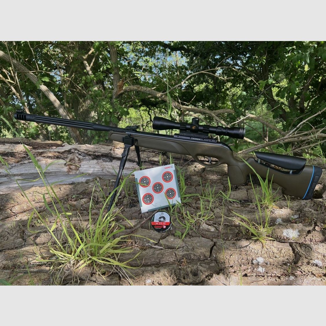 Gamo HPA Mi Jungle 4.5mm Luftgevær Combo, billede 8 af 8