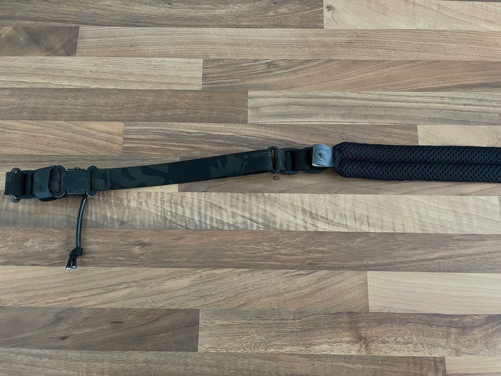 md-textil 2 Point Modular Strap 2.0, padded Multicam Black