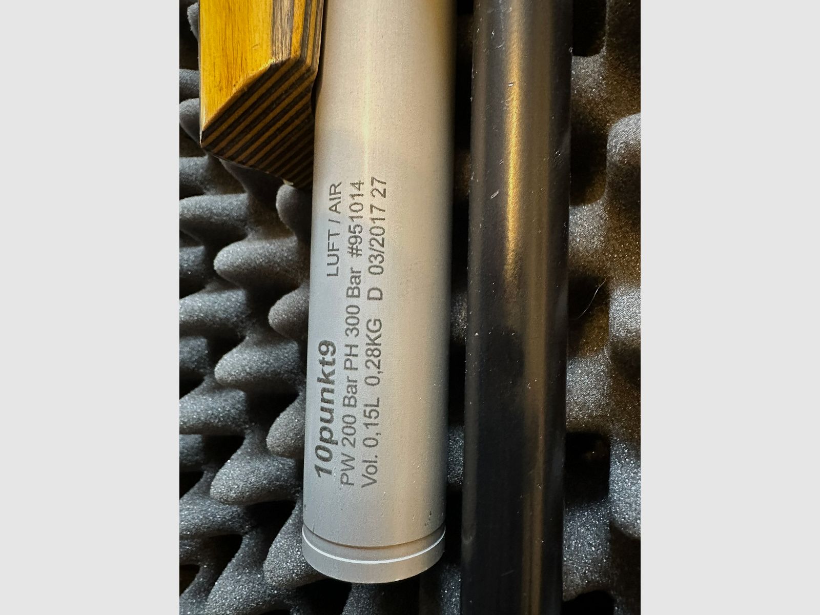 Anschütz 8002 Jugend Match Luftgewehr m. Kartusche bis 3/2027