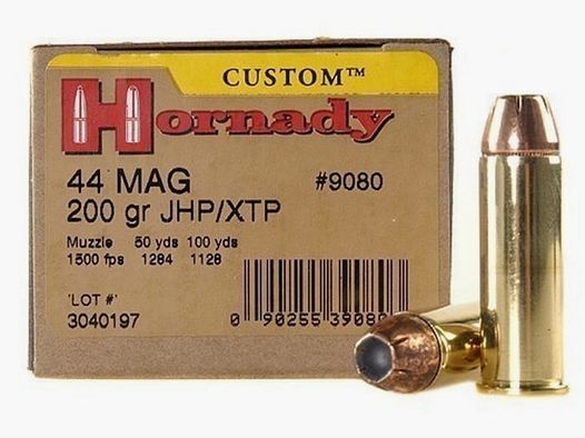 Hornady Custom .44 Rem. Mag. 200GR XTP 20 Patronen