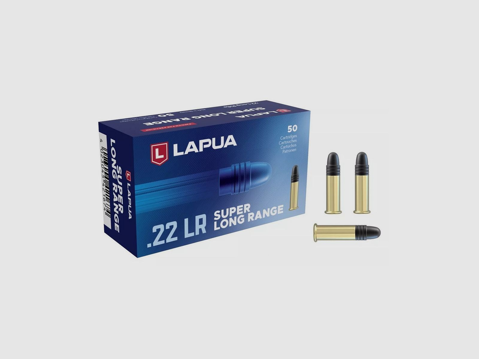 Munitions 22 LR LAPUA Super Long Range boîte de 50 pcs.