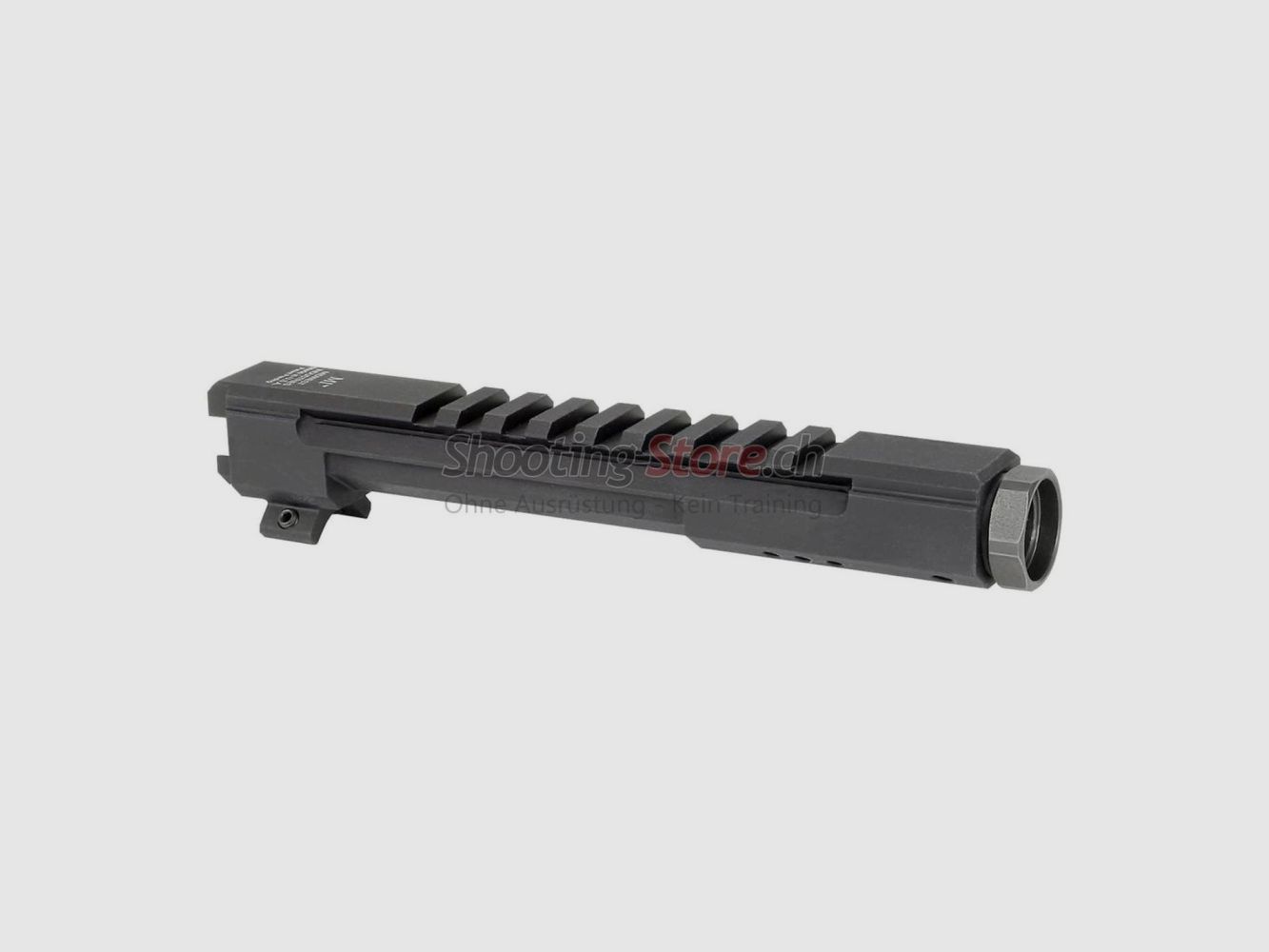 Midwest Industries AK Railed Gas Tube Schwarz