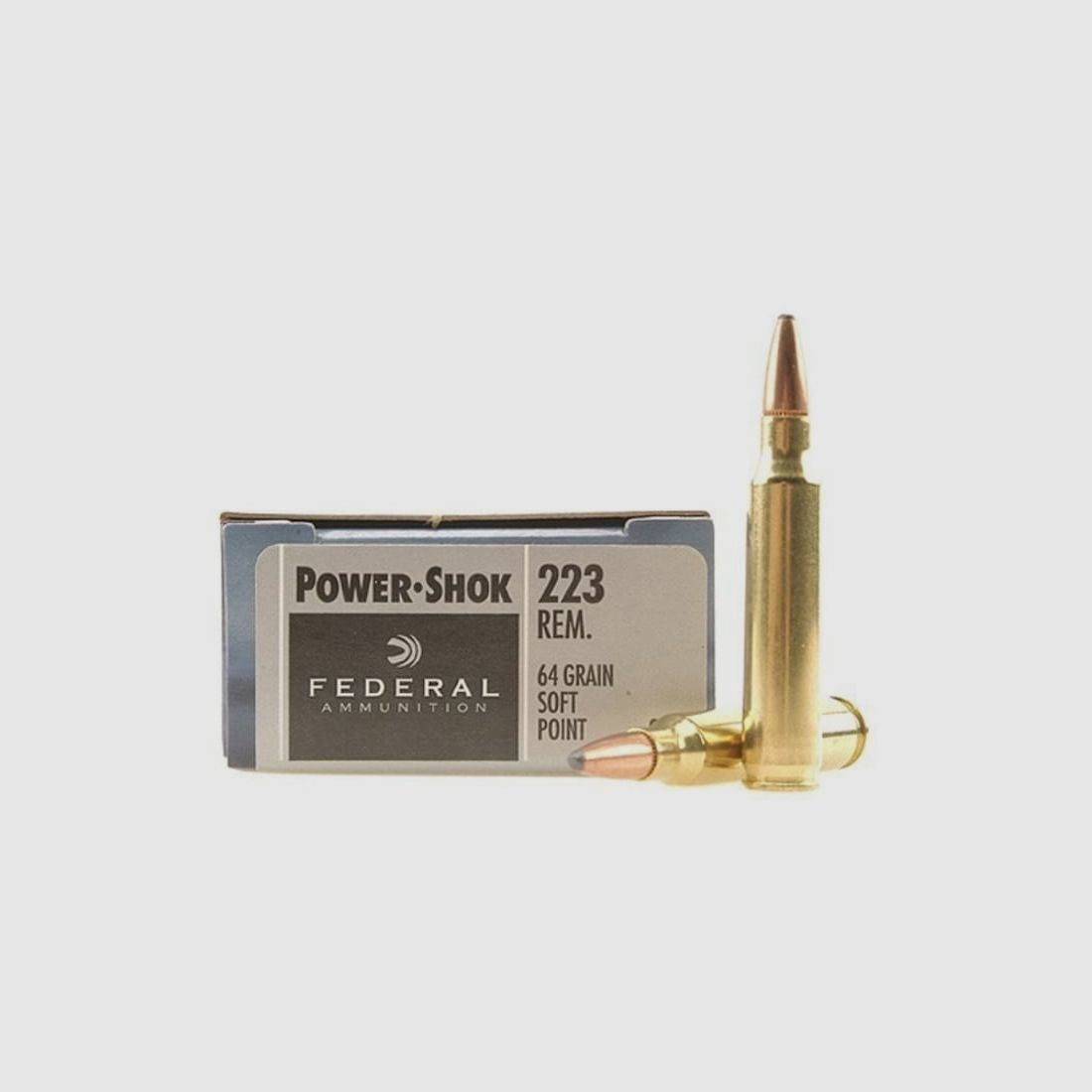 Federal Power-Shok .223 Rem. 64GR JSP 20 cartouches