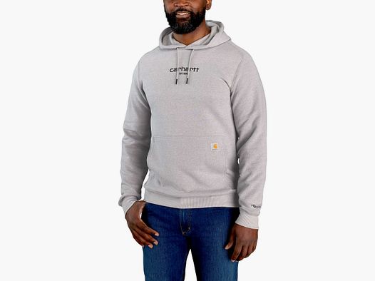 Carhartt Force Graphic Hoodie Mannen Asphalt Heather XL