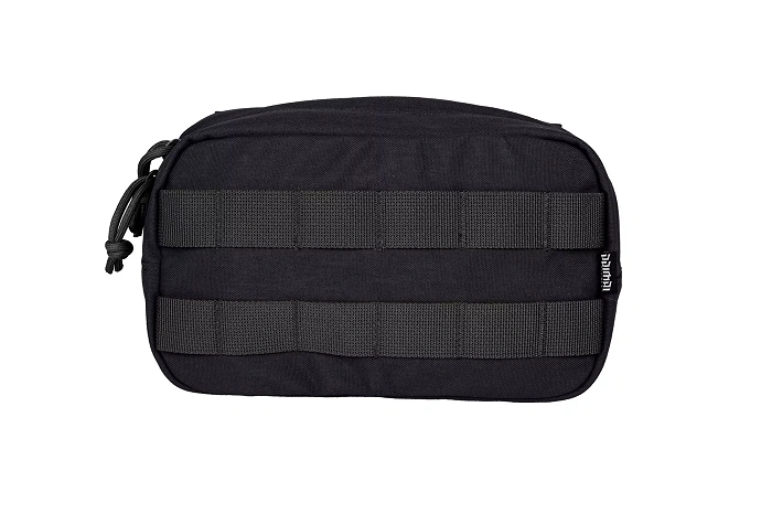 PRIMAL GEAR small horizontal cargo pouch Nomys – Black, image 3 of 8