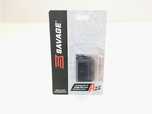 Savage rotary magazine 10 rounds black .22lr
