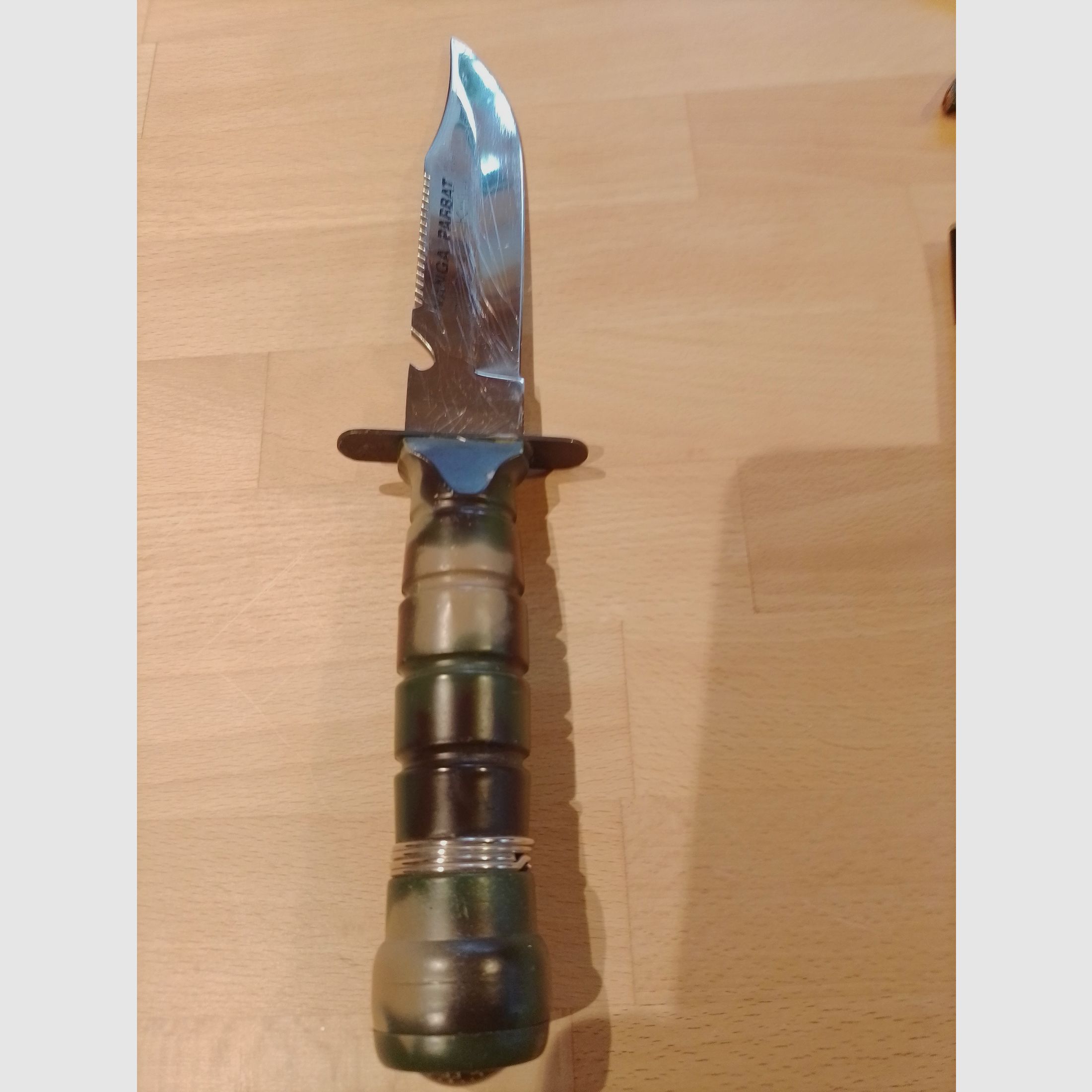 2 knives Nanga Parbat and original Bowie knife