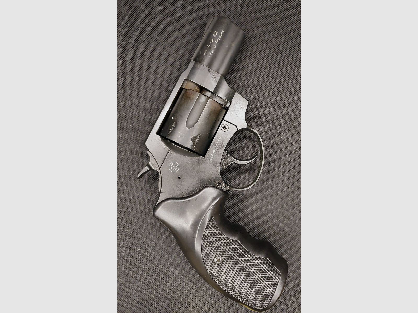 Röhm RG89 Combat Grip revolver a salve 9 mm R.K. PTB 594 RG 89