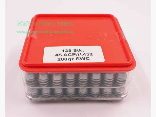 Diverse Hersteller FFW-Geschosse (Handarbeit) .45 ACP (.452)